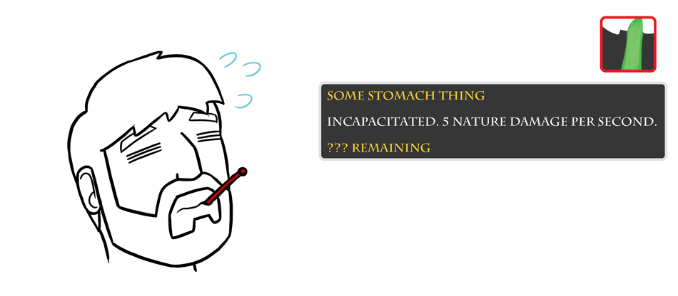 Too sick for hover text.