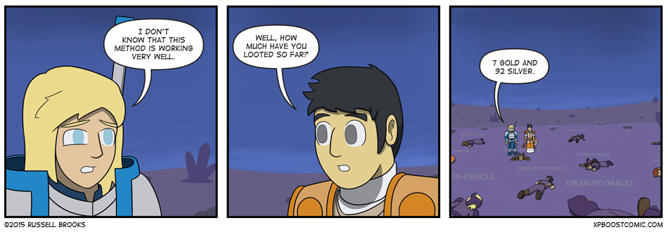 The Dragon Wastes were no picnic before, but dead bodies strewn about can make any place worse.